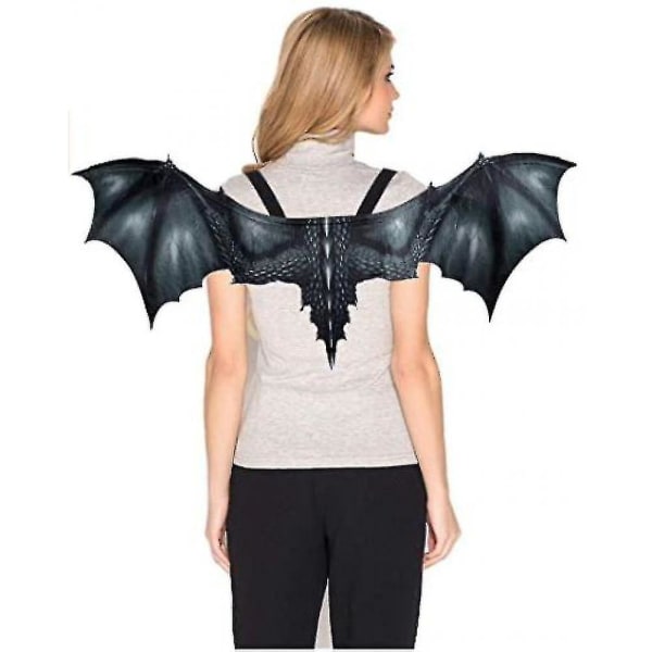Dragevinger for voksne, ikke-vevd, Cosplay-rekvisitter red