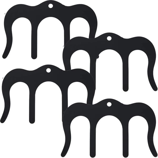 Notklämmor - Metalliska sidhållare, Bokklämma för läsning (Bokklämma 4-pack)