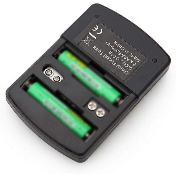 Rostfritt stål köksvåg matvåg LCD elektronisk våg mätverktyg Färg: 500g 0,1g