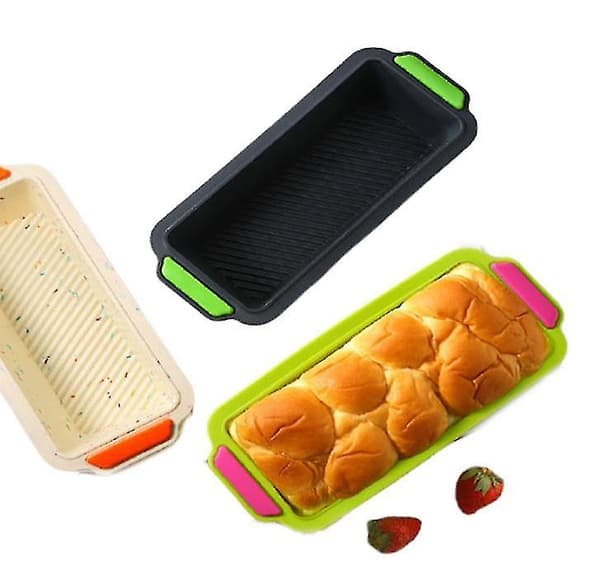 Kaka Silikonform Bakverktyg För Kakor Toast Bröd Beign