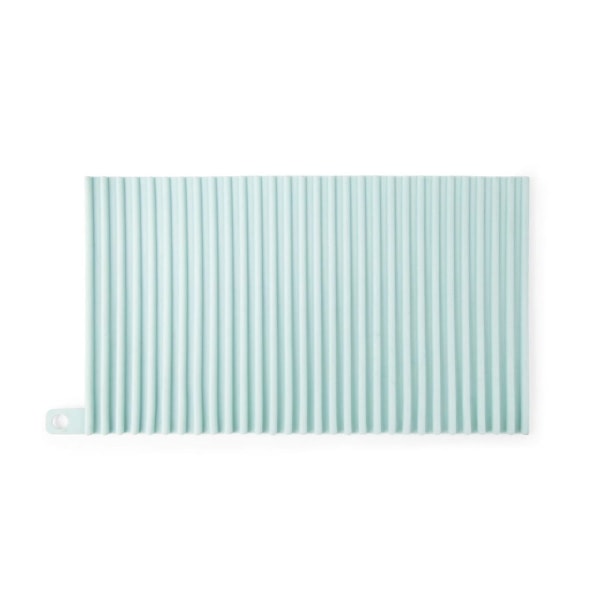 Silikone Dækkeserviet Vandtæt Varmeisolering Skridsikker Borddækning Pad Coasters light blue