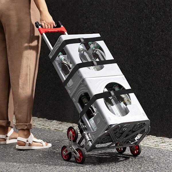 4-osainen sidontaliinasetti, 2,5 cm * 1 m, kestävät sidontaliinat säädettävällä nokkalukolla, käytetään auton matkatavaroiden ja puutarhatelttojen sitomiseen ja kiinnittämiseen