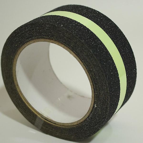 Emery Safety Tapes Valonauha Musta & Keltainen Itsekiinnittyvä Varoitusteippi 5*15cm