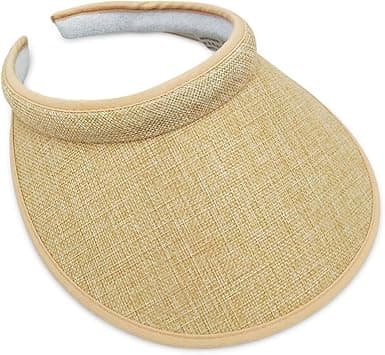 Retro Dam Visor Cap Utomhus Anti-UV Hatt Cykling Solhatt Resa Strand Solskydd Tom Visor