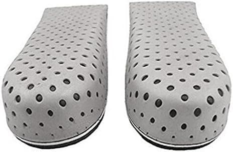 Fuld længde 2 cm høj memory foam indersål, øget højde usynlig hælløft indsats