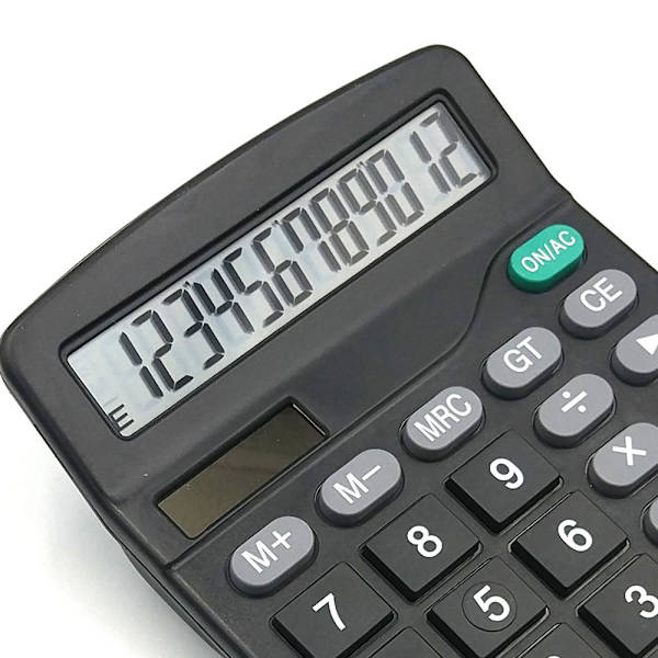Desktop Lommeregner 12-Cifret Standardfunktion