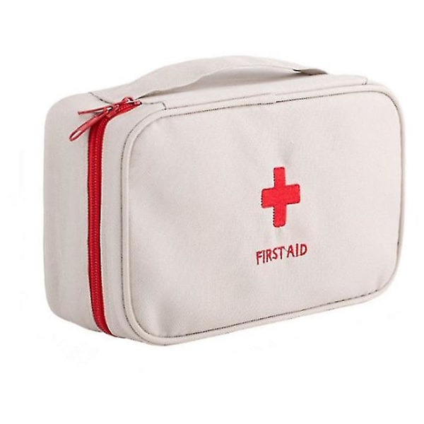 First Aid Kit Epidemic Prevention Package Hem Fysioterapiväska Räddningspåsar Grey White