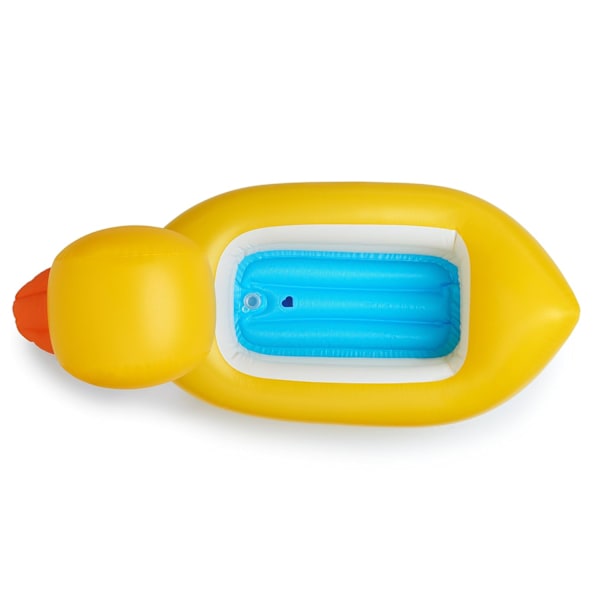Oppblåsbart babybadekar med varmevarsling 90*50*25cm