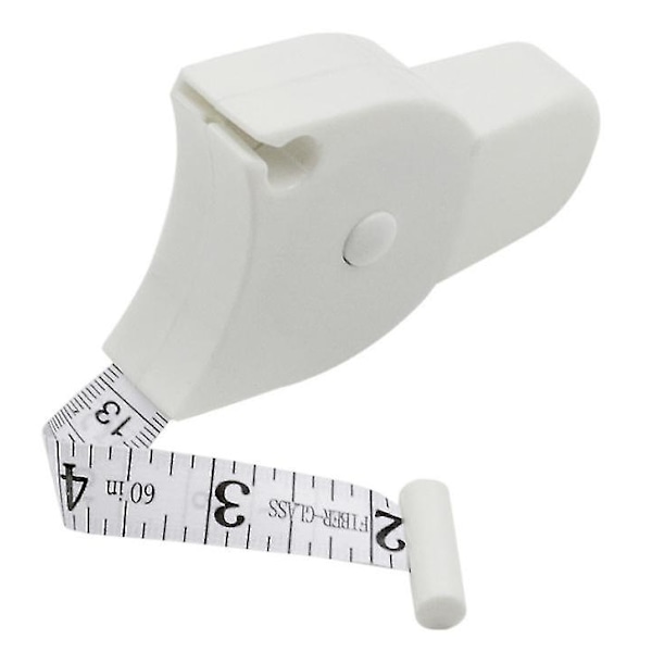 Mätband för kroppsmätning, perfekt midjemåttband White