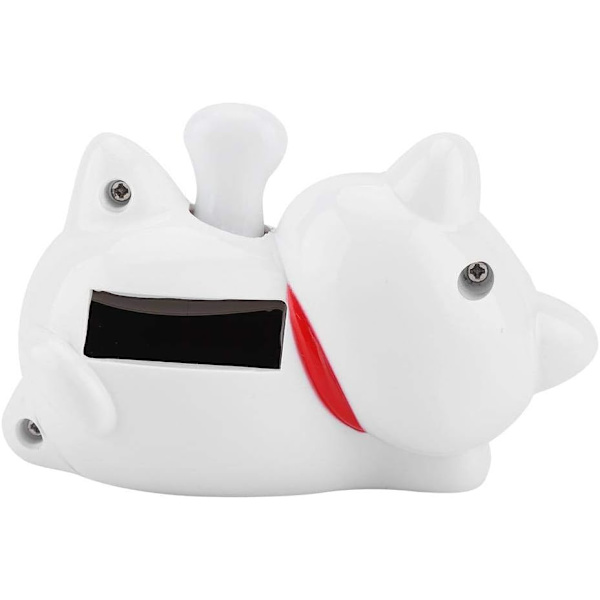 Ti Millioner To Fortune Cats Katte Lykkeholder Langstrakte Arme Lykkekat Solar Biltilbehør Dekorationer