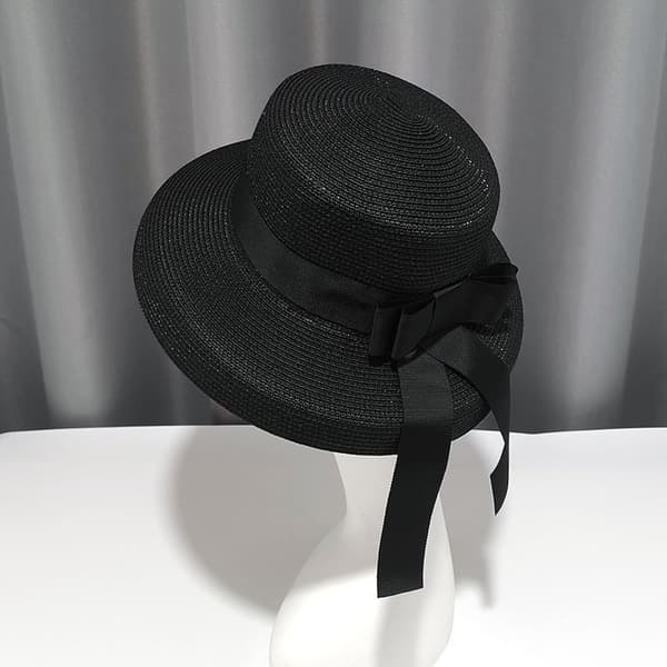 Solhatt för kvinnor UPF 50+ Packable solskydd sommarhatt med slips