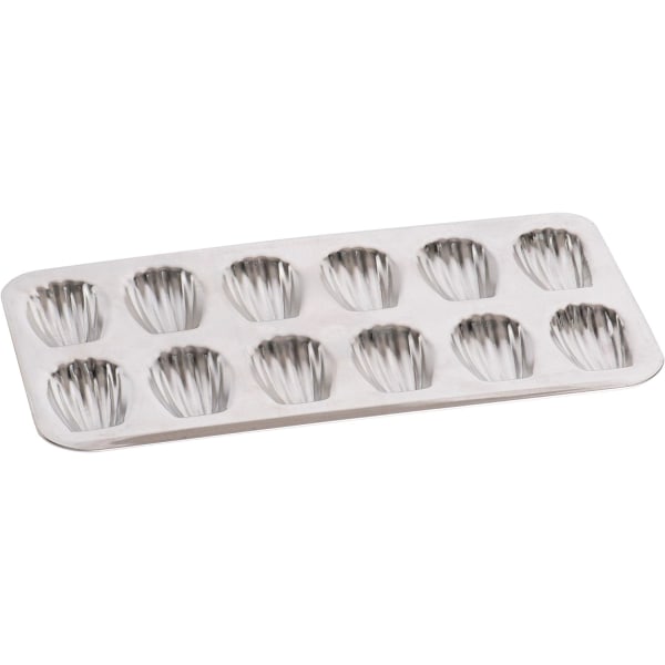 Kakaform med non-stick-beläggning och tjock bakplåt12 Tjock bakplåt med non-stick-beläggning skal kakor återvinningsbart material - Mått: 40 x 23 x