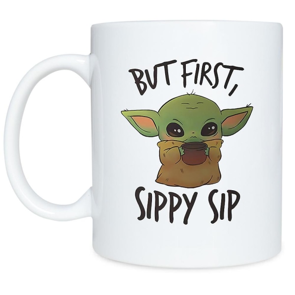 Cup Star Wars The Mandalorian The Child Illustarion Mug 2