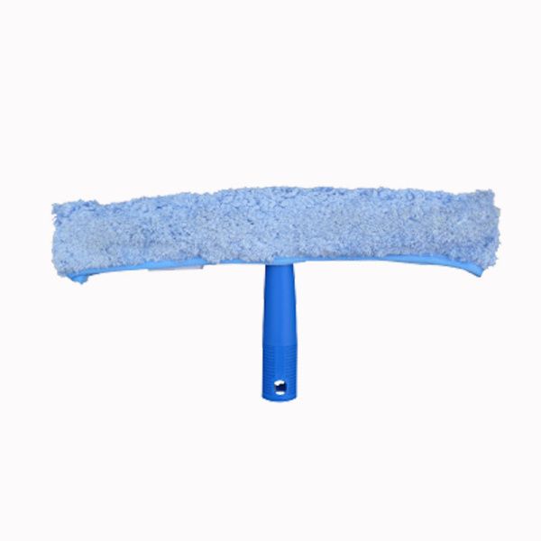Professionell glasskrapa med mikrofiberborste, bredd 25 cm