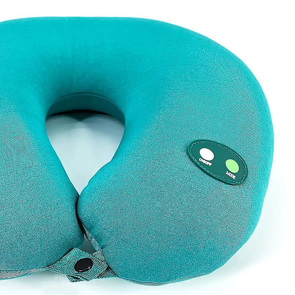 Mini Cervikal Massagekudde (2021 Ny Modell) - 6 Massage Modes Ergonomisk Massagekudde Green