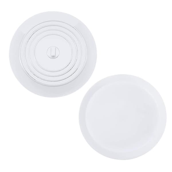 Silikone Flad Vaskeprop - hvid White