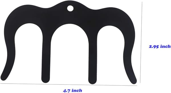 Notklämmor - Metalliska sidhållare, Bokklämma för läsning (Bokklämma 4-pack)