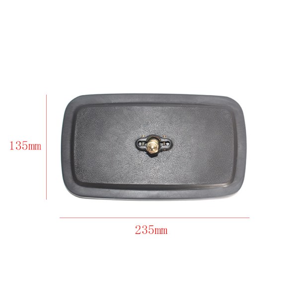 Backspegel för gaffeltruckar, Gaffeltruckar Ytterspegel - Lastbilssidospegel - för Lastbil, Grävmaskin, Traktor, Byggmaskiner 23,5 cm x 13,5 cm
