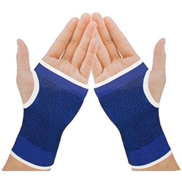 Elastisk handledshandskena Gym Sportstöd Handledshandskar Hand Palm Gear Protector Karpaltunnel Tendinit smärtlindring, 1 par