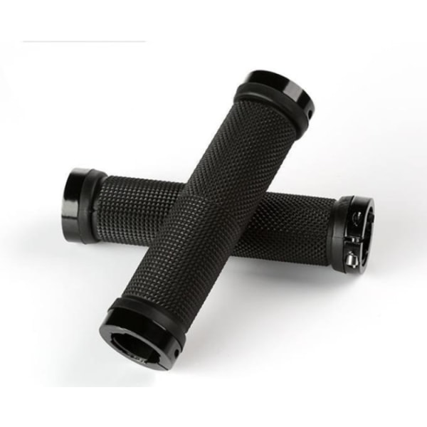Moottoripyörän kädensijat tangon päätykorkilla, Racing CNC alumiinia ja pehmeää kumia, yleismallinen 7/8\" (22mm) ohjaustangolle