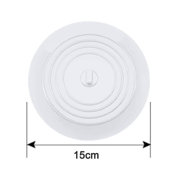 Silikone Flad Vaskeprop - hvid White