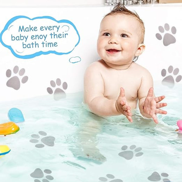 20 liukuestetarraa kylpyammeeseen, 11,4 cm, liukuestetarrat suihkuun, tarttuvat tassutarrat, liukuestetarrat kylpyammeeseen, sopivat kylpyammeisiin, veneisiin, portaisiin