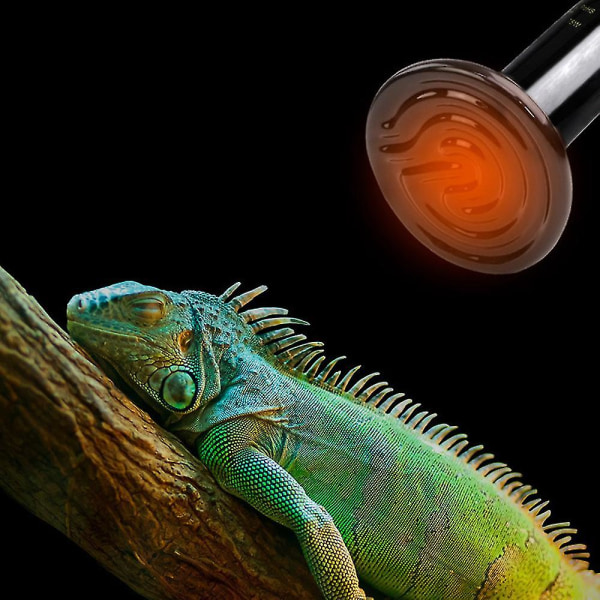 Keramisk Varmelampe Pære Infrarød Reptil Varmeafgiver Varmelamper Pærer 150W