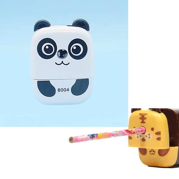 En Panda med Mörka Ringar Pennvässare