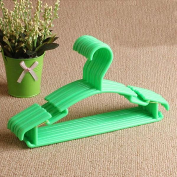 40 stk. Baby Bøjler Baby Bøjle Til Tøj Børnebøjle Baby Tøjbøjler Børnebøjler 27x15cm Green