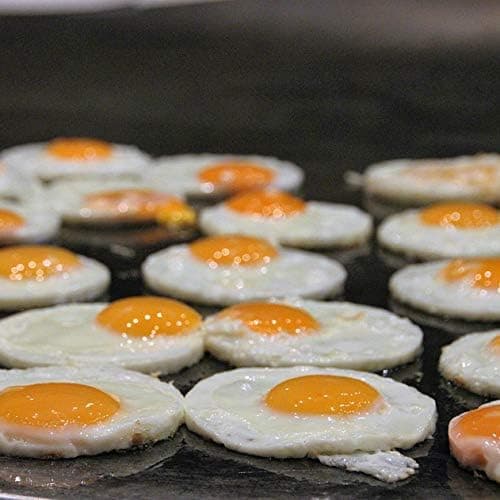 Eggformer i rustfritt stål, sett med 2