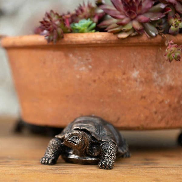 Planteblomsterpotteføtter Risers Holder Stativ Hagedekorasjon 3 stk/sett Turtle