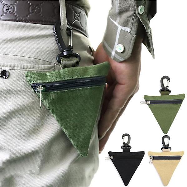 Svampeindsamlingspose Svampeindsamlingspose Bærbar og Let Minipose til Vandreture Camping Jagt Khaki