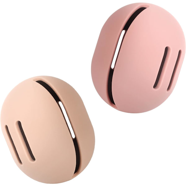Pakke Makeup Svampeholder, Ubrydelig og Miljøvenlig Silikone Makeup Svampeholder