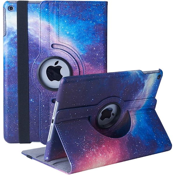 Galaxy Kääntyvä Kotelo iPad 9. sukupolvelle 2021 / iPad 8. sukupolvelle 2020 / iPad 7. sukupolvelle 2019 - 360 astetta kääntyvä jalusta automaattisella lepotilatoiminnolla iPad 10.2:lle