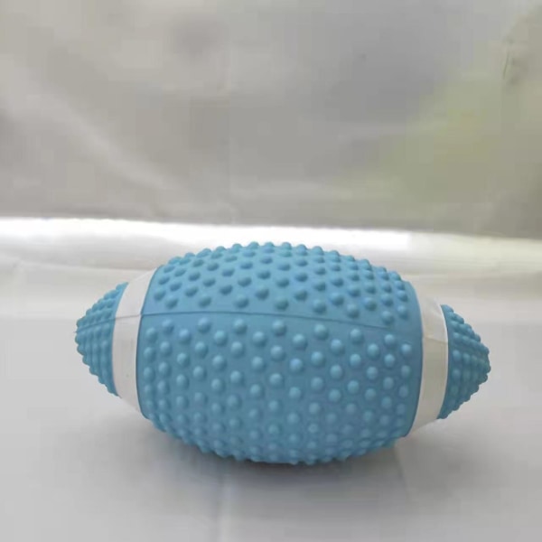 Strandbollar Regnbåge Uppblåsbara Leksaker Färgglada För Poolparty Strandleksaker Light Blue Football