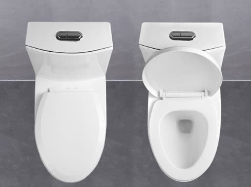 WC-istuin, WC-istuin pehmeällä sulkumekanismilla, hidas WC-istuin, WC-istuin jarrulla