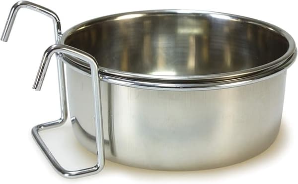 Rustfritt stål kjæledyrutstyr med krok 10*4.5cm