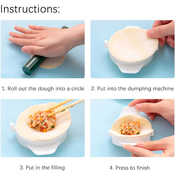Ravioliform för Ravioli Dumpling Maker och Ravioli Maskin Ravioli Maker Dumpling Maker Dumpling Mold Tool Dumpling Making DIY Dumpling Skin Maskin