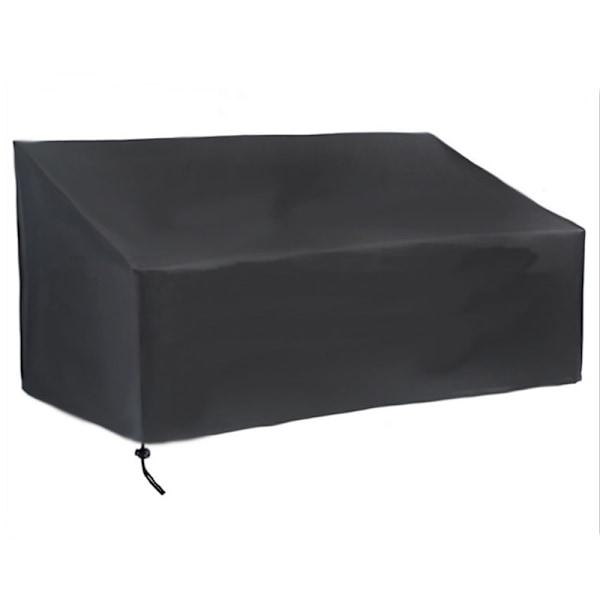 Vattentät utomhus soffa överdrag för flera personer inomhus utomhus regnskydd möbler dammskydd dubbelsoffskydd överdrag 147*83*79cm