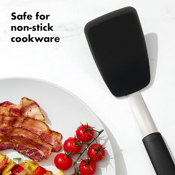 Stekspade Hushållsmatlagning Kök silikonspatel (liten stekspade (liten tät spade))