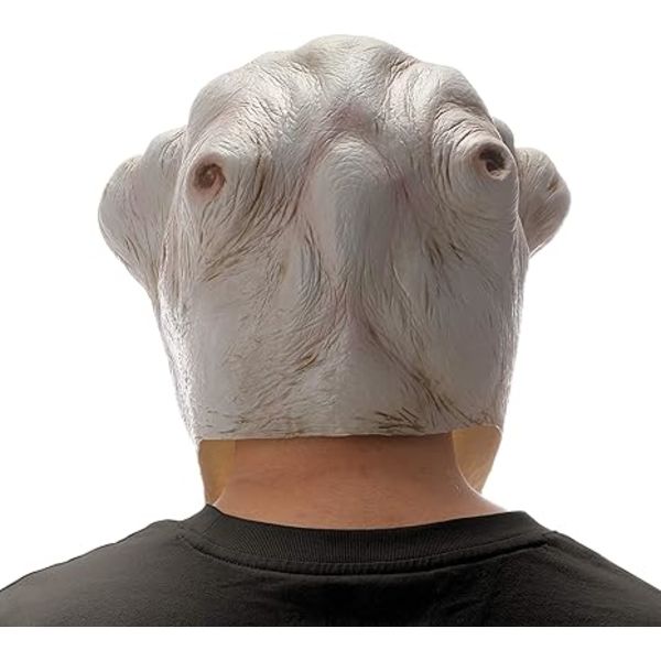 Area 51 Alien Maske Ekstraterrestrisk Biologisk Latex Fuld Hoved Realistiske Masker Udklædning til Halloween Karneval Kostumefest