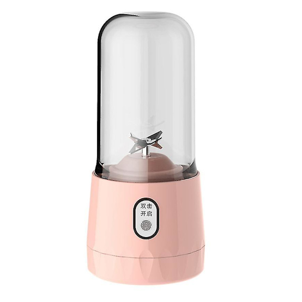 Hushållstrådlös bärbar juicepress pink