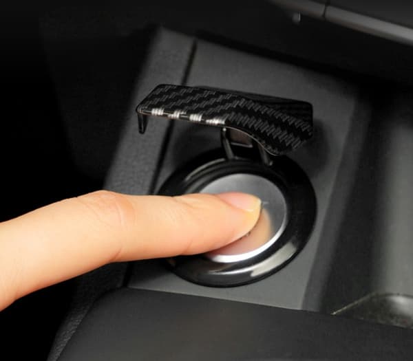 Startknappsskydd för bil, universellt skydd för bilstart, anti-scratch bilnyckelskydd, startknappstillbehör