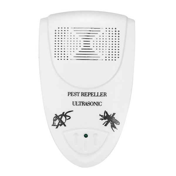 2st Ultraljudsskydd mot skadedjur Elektronisk skadedjursbekämpande kontakt för insektsmöss Mus insekter Spindlar Myggor Kackerlackor UK Plug