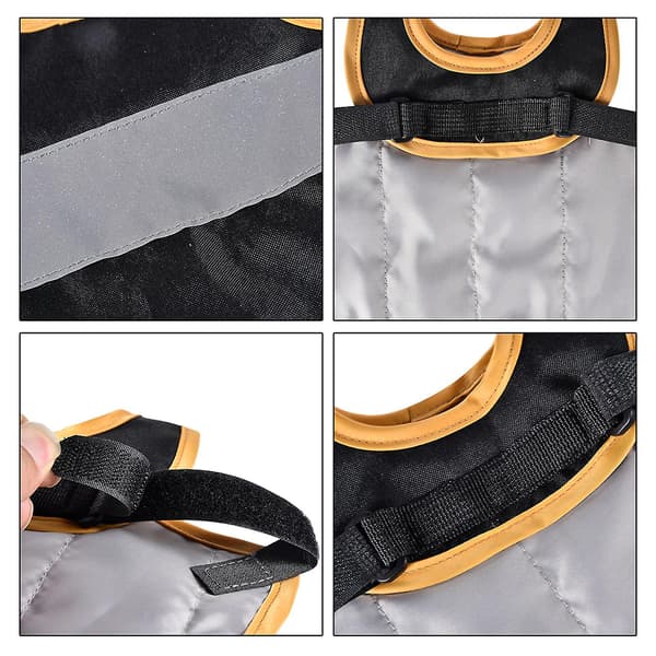 Kycklingsadlar Fjäderfäförkläden med elastiska band Kycklingsskydd Black