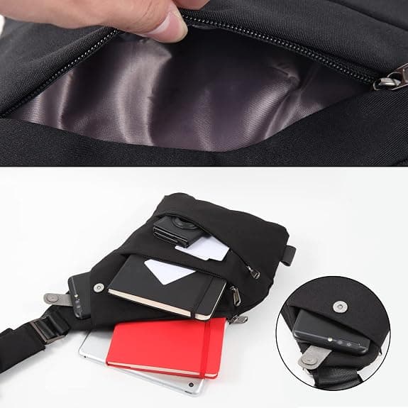 Crossbody taske til mænd og kvinder