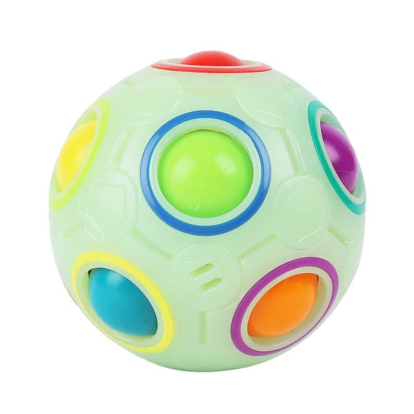 Regnbågsfärgad magisk boll
