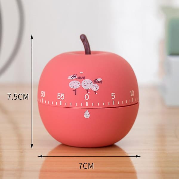 Kök Timer Ingen Batterier Krävs Grönsak Frukt Timer Manuell Kök Nedräkningstimer Lemon