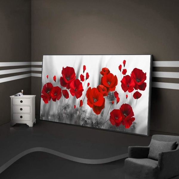 5D DIY Timanttimaalaus Suuri Koko Täysi Porakruunu Timanttimaalaus Maisema DIY 5D Timanttimaalaus Täysi Ristipisto Koristelu 100x50cm
