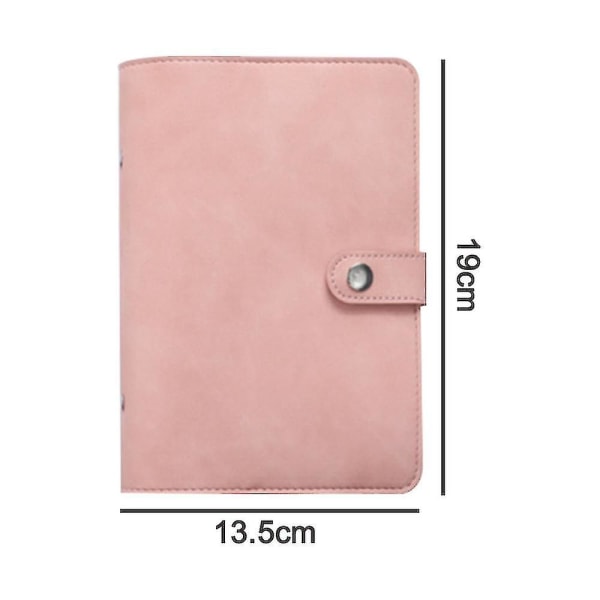 Notebookpärm Budgetplanerare Cover med 12 delar pärmficka Personlig kassa Budgetkuvert System 6-håls pärmmapp A